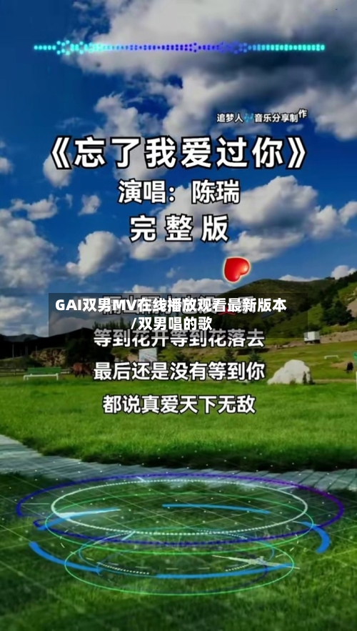 GAI双男MV在线播放观看最新版本/双男唱的歌-第2张图片