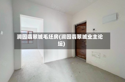 润园翡翠城毛坯房(润园翡翠城业主论坛)-第2张图片