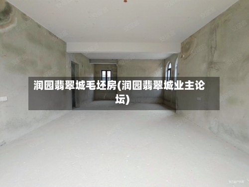 润园翡翠城毛坯房(润园翡翠城业主论坛)-第3张图片