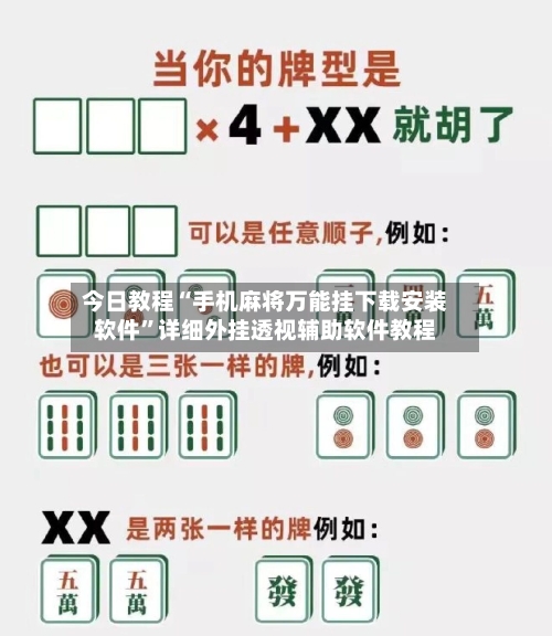 今日教程“手机麻将万能挂下载安装软件”详细外挂透视辅助软件教程-第1张图片