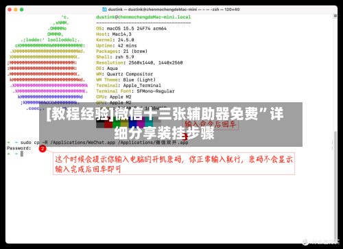 [教程经验]微信十三张辅助器免费”详细分享装挂步骤-第2张图片
