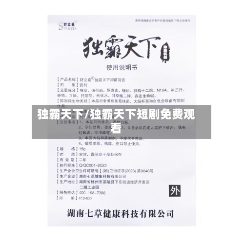 独霸天下/独霸天下短剧免费观看-第3张图片