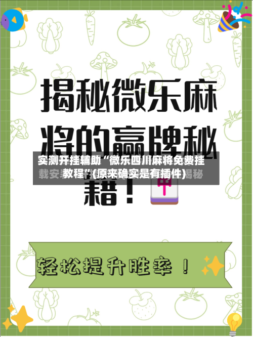 实测开挂辅助“微乐四川麻将免费挂教程”(原来确实是有插件)-第3张图片