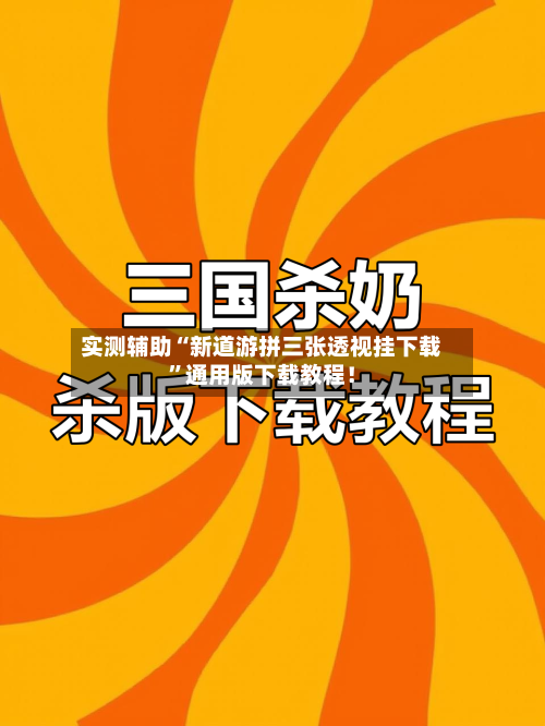 实测辅助“新道游拼三张透视挂下载”通用版下载教程！-第2张图片