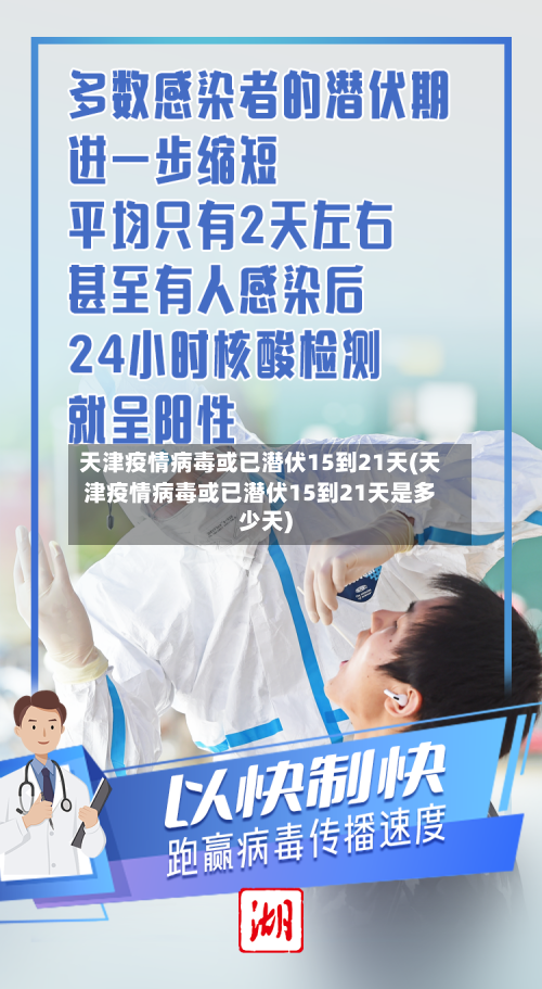 天津疫情病毒或已潜伏15到21天(天津疫情病毒或已潜伏15到21天是多少天)-第1张图片