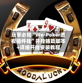 玩家必知“We-Poker透视插件挂	”开挂辅助脚本+详细开挂安装教程-第1张图片