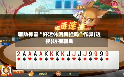 辅助神器“好运休闲有挂吗	”作弊(透视)透视辅助-第1张图片