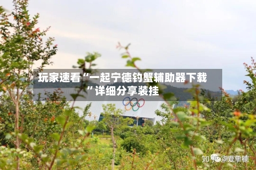 玩家速看“一起宁德钓蟹辅助器下载	”详细分享装挂-第1张图片