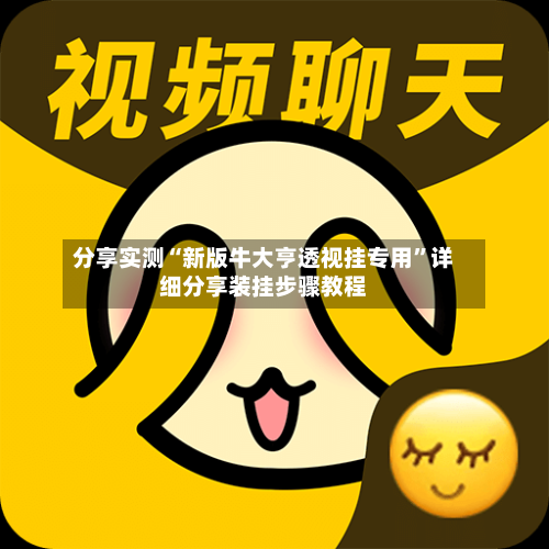 分享实测“新版牛大亨透视挂专用	”详细分享装挂步骤教程-第1张图片