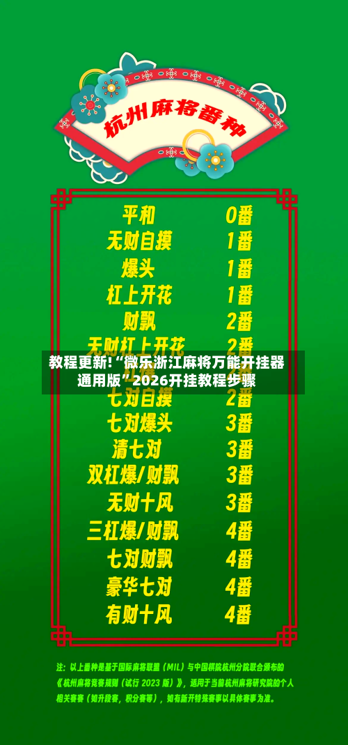 教程更新!“微乐浙江麻将万能开挂器通用版”2026开挂教程步骤-第1张图片