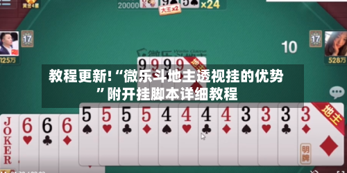 教程更新!“微乐斗地主透视挂的优势”附开挂脚本详细教程-第3张图片