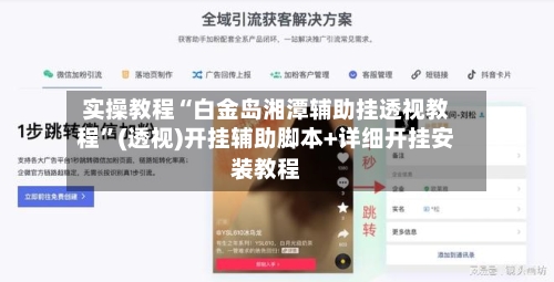 实操教程“白金岛湘潭辅助挂透视教程”(透视)开挂辅助脚本+详细开挂安装教程-第1张图片