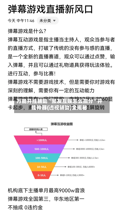 万能开挂辅助“聚友互娱怎么赢分”开挂神器{透视辅助}全揭秘-第3张图片
