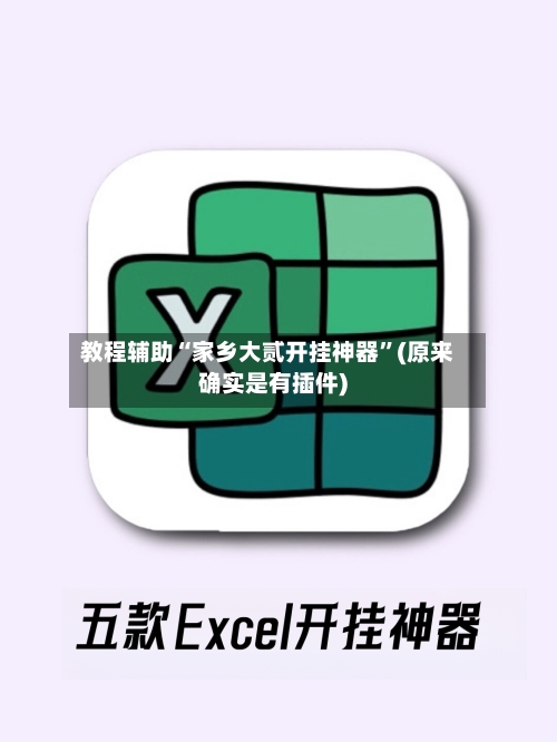 教程辅助“家乡大贰开挂神器”(原来确实是有插件)-第3张图片