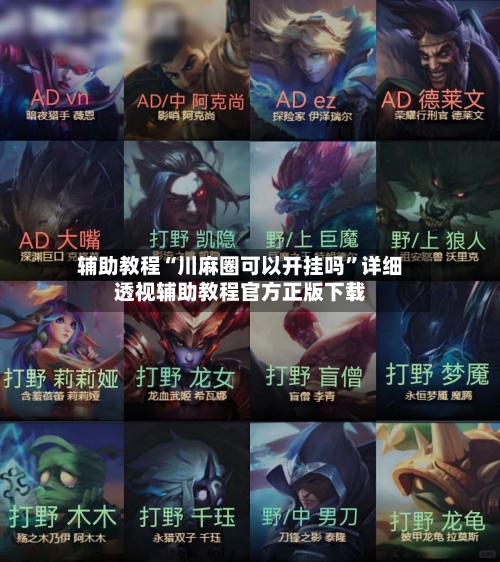 辅助教程“川麻圈可以开挂吗”详细透视辅助教程官方正版下载-第1张图片