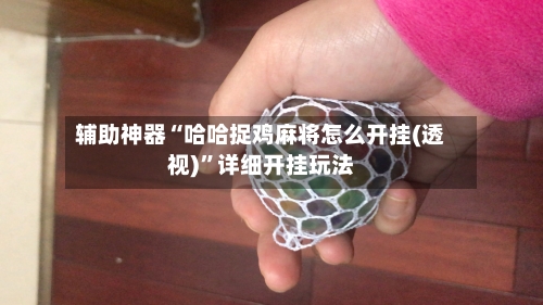 辅助神器“哈哈捉鸡麻将怎么开挂(透视)”详细开挂玩法-第1张图片