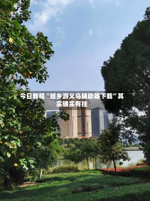 今日教程“越乡游义乌辅助器下载”其实确实有挂-第2张图片