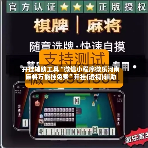 开挂辅助工具“微信小程序微乐河南麻将万能挂免费”开挂(透视)辅助-第2张图片