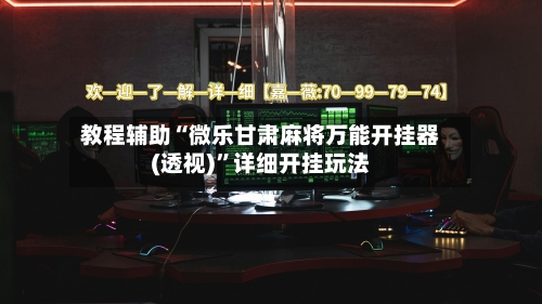 教程辅助“微乐甘肃麻将万能开挂器(透视)”详细开挂玩法-第3张图片