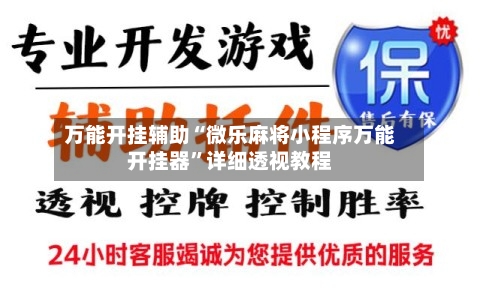 万能开挂辅助“微乐麻将小程序万能开挂器”详细透视教程-第2张图片
