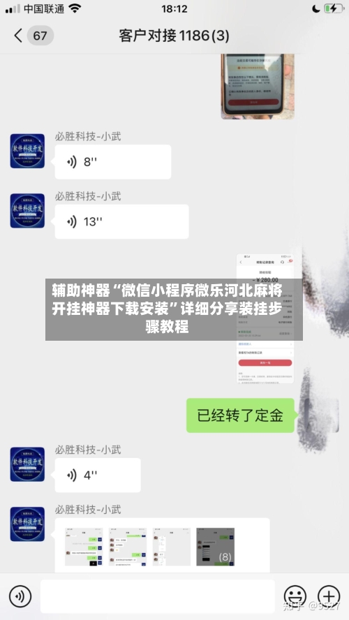 辅助神器“微信小程序微乐河北麻将开挂神器下载安装	”详细分享装挂步骤教程-第2张图片