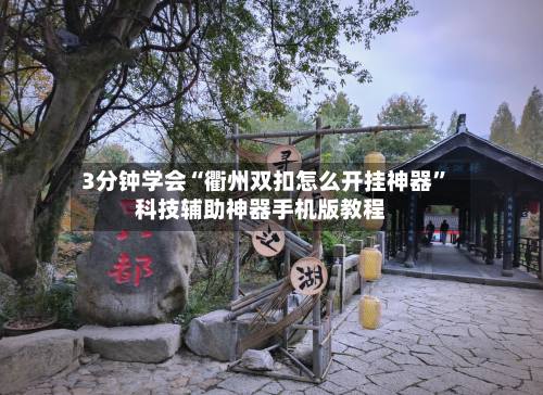 3分钟学会“衢州双扣怎么开挂神器	”科技辅助神器手机版教程-第1张图片