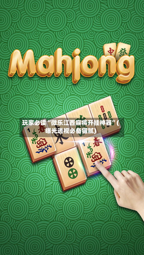 玩家必读“微乐江西麻将开挂神器	”(曝光透视必备猫腻)-第1张图片