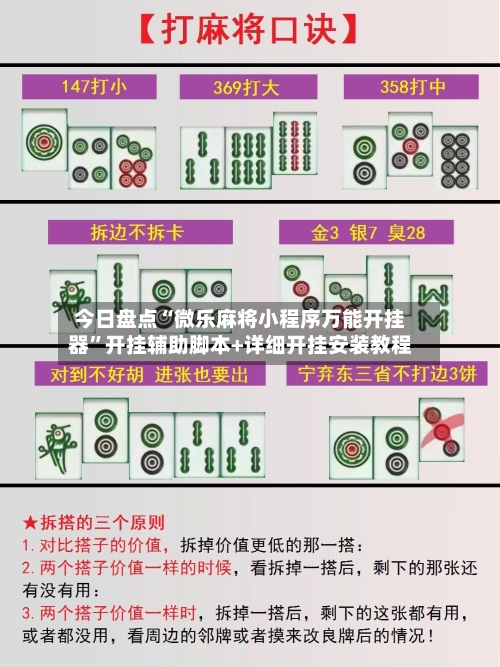 今日盘点“微乐麻将小程序万能开挂器”开挂辅助脚本+详细开挂安装教程-第3张图片
