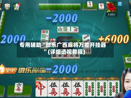 专用辅助“微乐广西麻将万能开挂器”(详细透视教程)-第3张图片