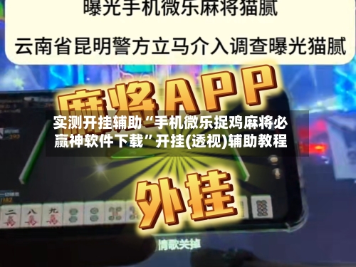 实测开挂辅助“手机微乐捉鸡麻将必赢神软件下载	”开挂(透视)辅助教程-第3张图片