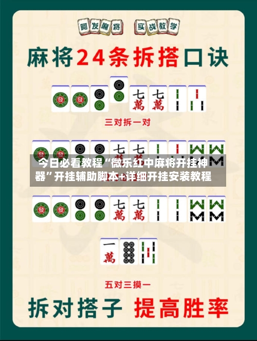 今日必看教程“微乐红中麻将开挂神器”开挂辅助脚本+详细开挂安装教程-第2张图片