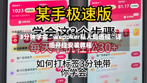 3分钟学会“wepoker私人局透视	”详细开挂安装教程-第2张图片