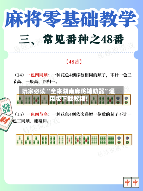 玩家必读“全来湖南麻将辅助器”通用版下载教程！-第2张图片