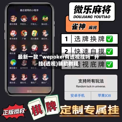 最新一款“wepoker有透视挂吗”开挂(透视)辅助教程-第1张图片