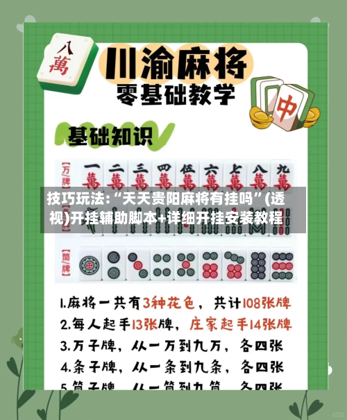 技巧玩法:“天天贵阳麻将有挂吗”(透视)开挂辅助脚本+详细开挂安装教程-第1张图片
