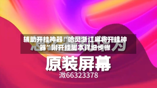 辅助开挂神器“哈灵浙江麻将开挂神器	”附开挂脚本详细步骤-第2张图片