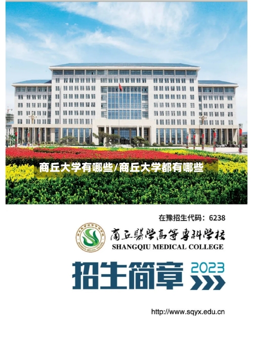 商丘大学有哪些/商丘大学都有哪些-第2张图片