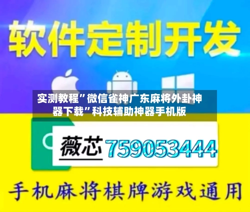 实测教程”微信雀神广东麻将外卦神器下载”科技辅助神器手机版-第3张图片