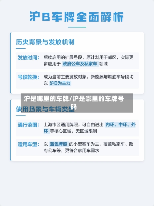 沪是哪里的车牌/沪是哪里的车牌号码-第2张图片