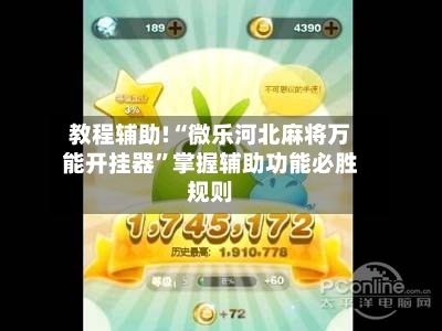 教程辅助!“微乐河北麻将万能开挂器”掌握辅助功能必胜规则-第3张图片