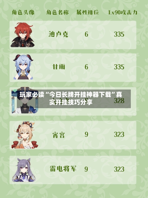 玩家必读“今日长牌开挂神器下载”真实开挂技巧分享-第1张图片