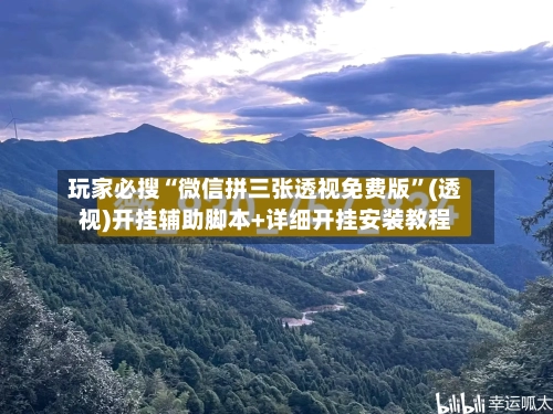 玩家必搜“微信拼三张透视免费版”(透视)开挂辅助脚本+详细开挂安装教程-第1张图片