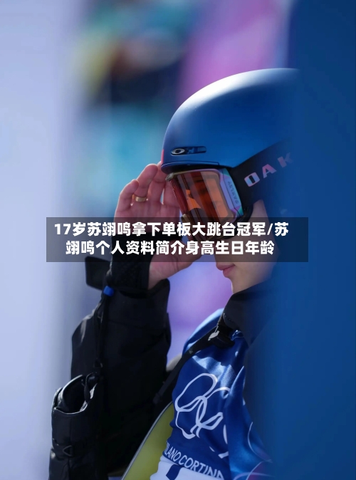 17岁苏翊鸣拿下单板大跳台冠军/苏翊鸣个人资料简介身高生日年龄-第1张图片