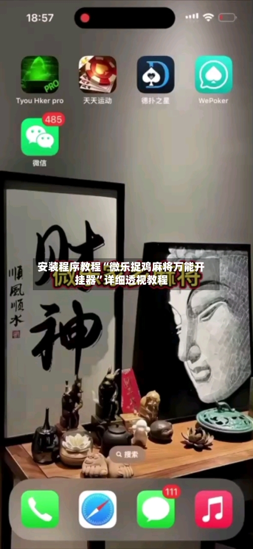 安装程序教程“微乐捉鸡麻将万能开挂器	”详细透视教程-第1张图片