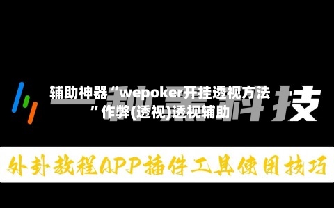 辅助神器“wepoker开挂透视方法	”作弊(透视)透视辅助-第1张图片