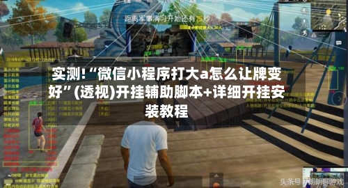 实测!“微信小程序打大a怎么让牌变好”(透视)开挂辅助脚本+详细开挂安装教程-第1张图片