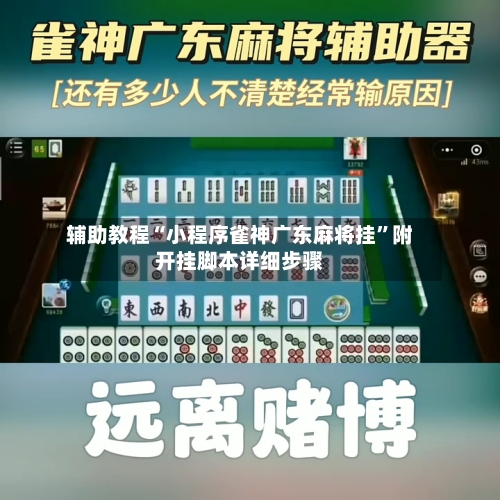 辅助教程“小程序雀神广东麻将挂”附开挂脚本详细步骤-第1张图片