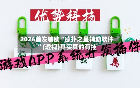 2026首发辅助“德扑之星辅助软件”(透视)其实真的有挂-第1张图片