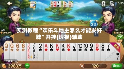 实测教程“欢乐斗地主怎么才能发好牌”开挂(透视)辅助-第1张图片