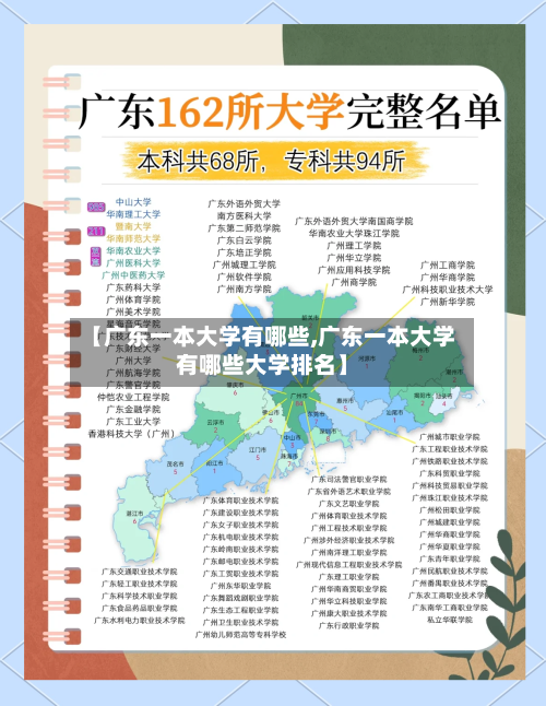 【广东一本大学有哪些,广东一本大学有哪些大学排名】-第1张图片